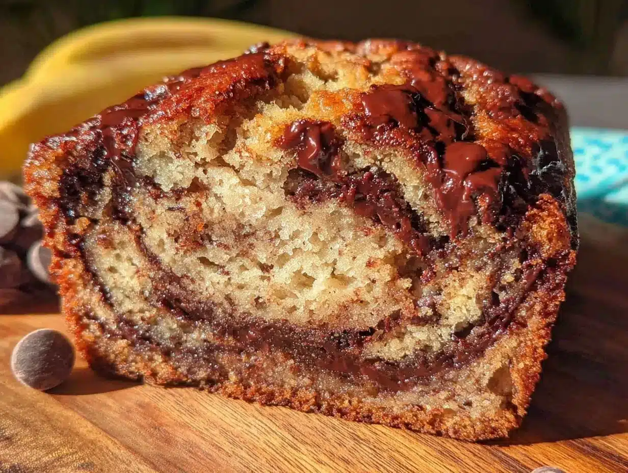 one-bowl banana bread preparation steps