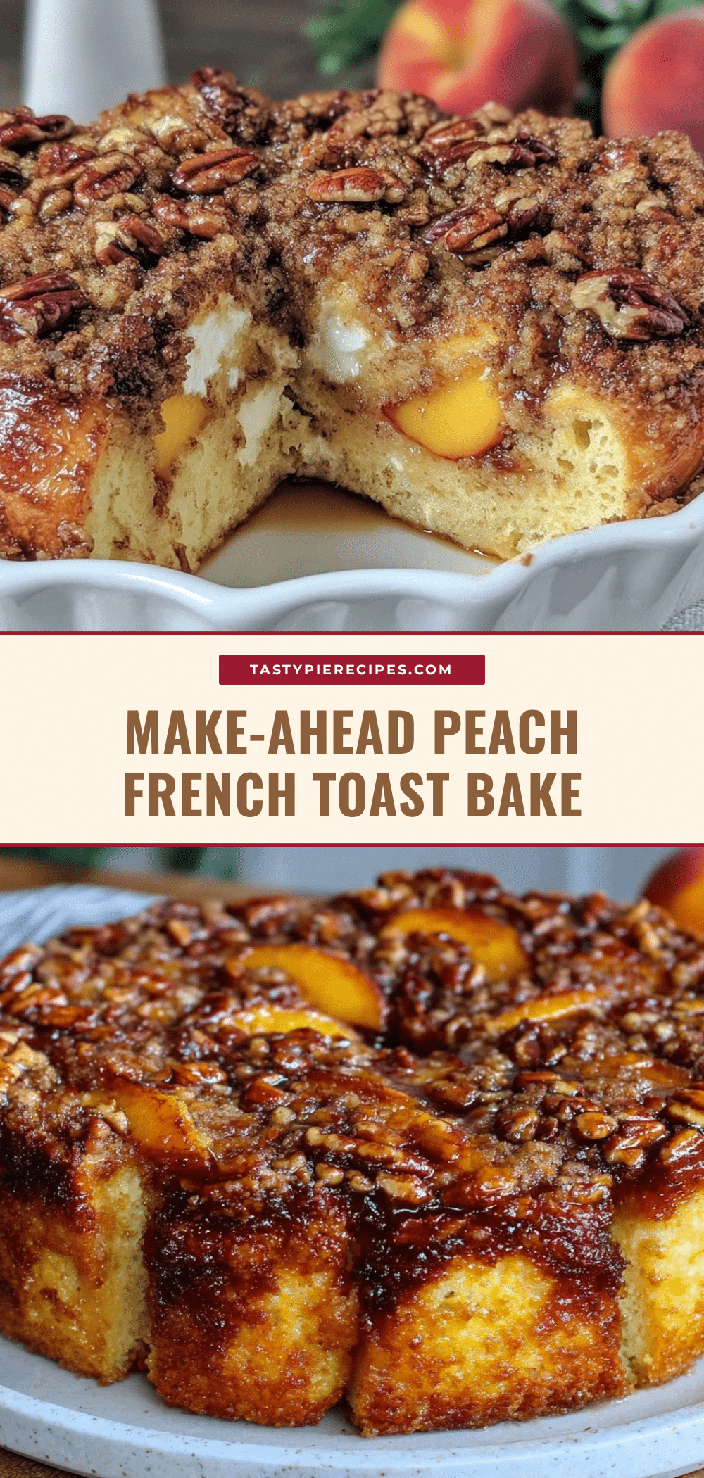 peach french toast bake recipe