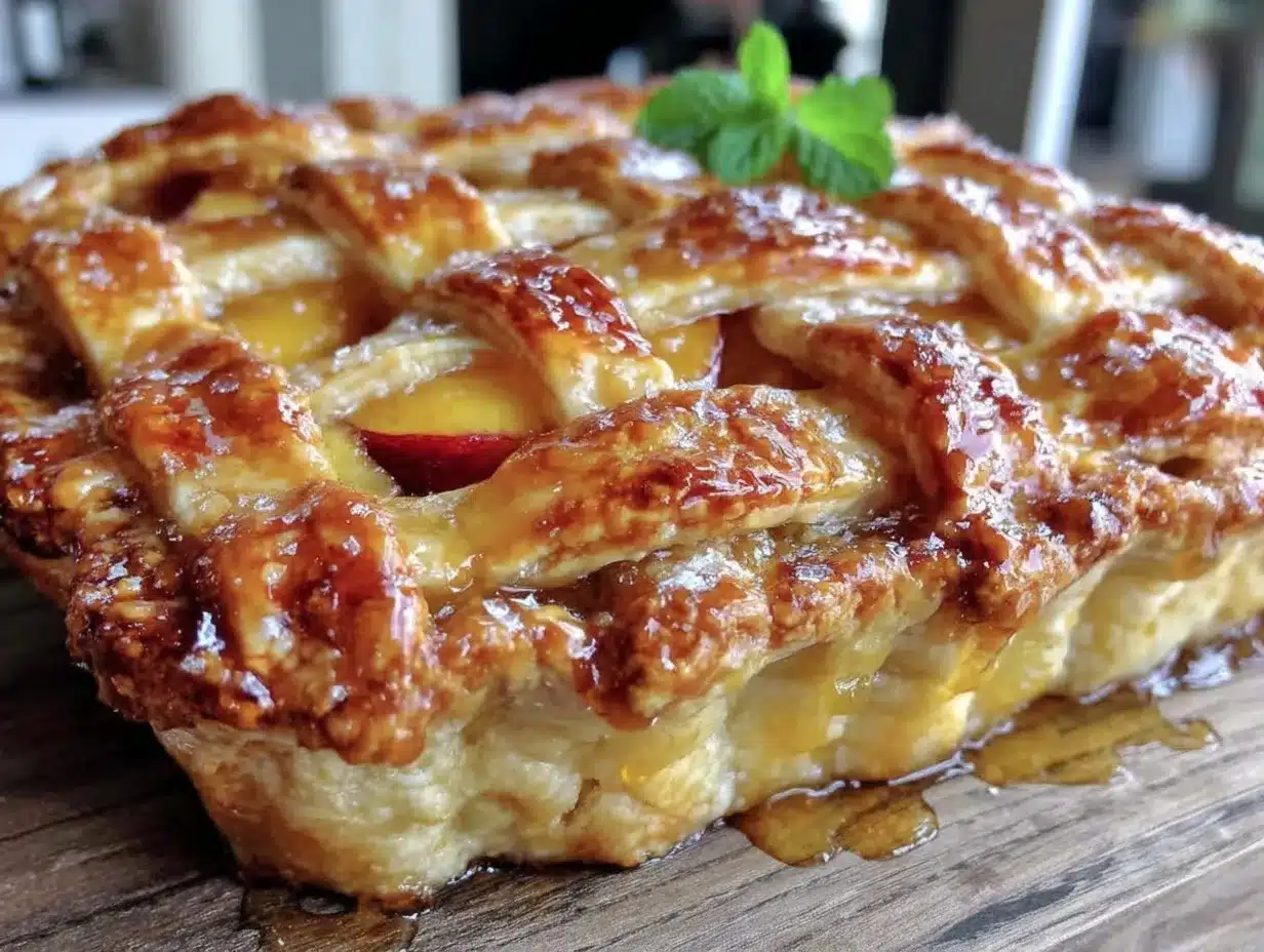 perfect fresh peach pie preparation steps