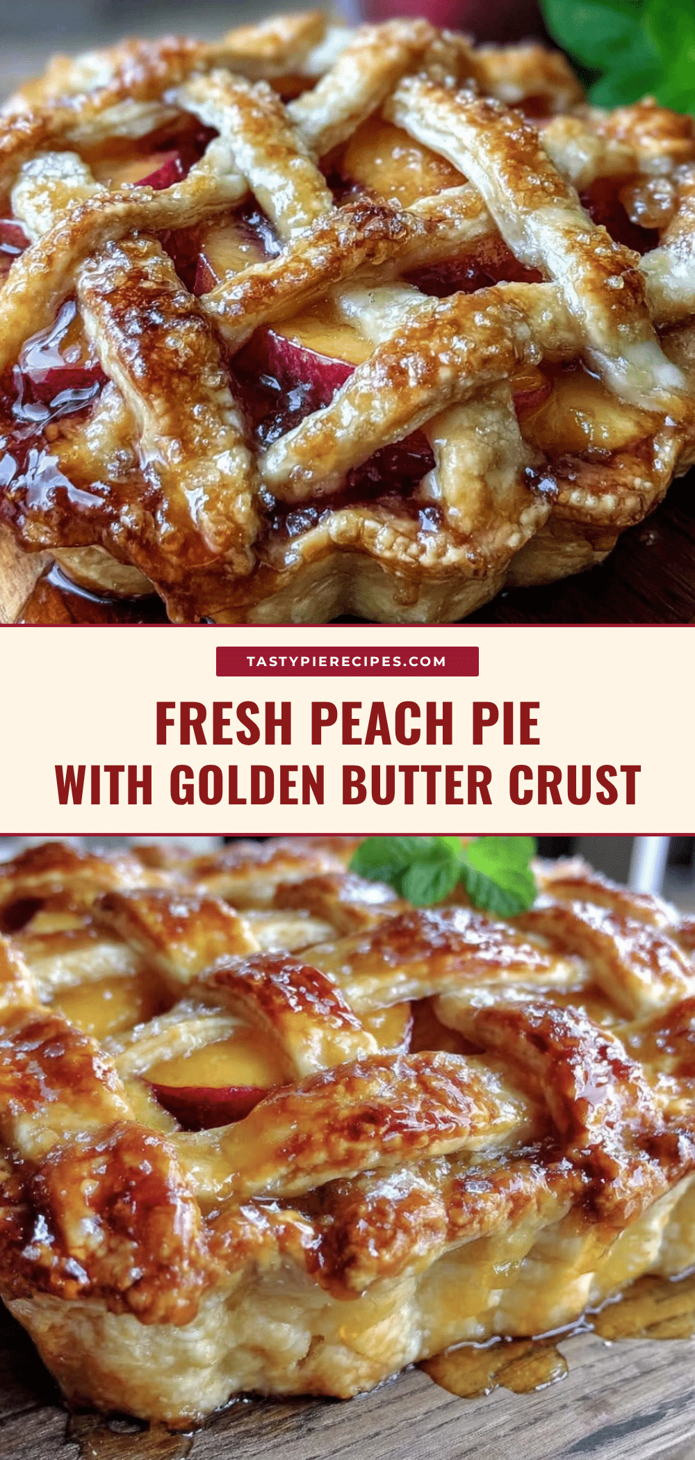 perfect fresh peach pie recipe