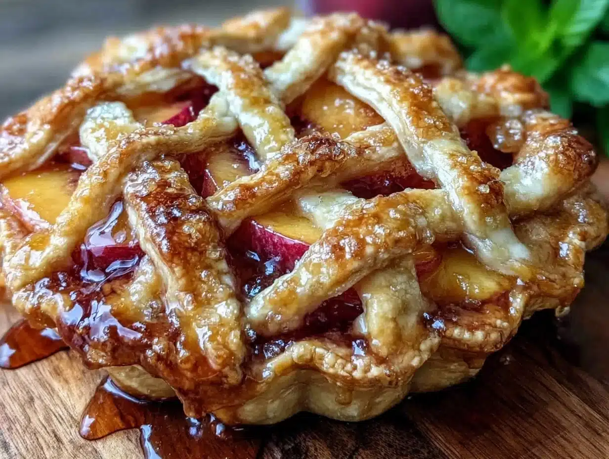 perfect fresh peach pie - featured image