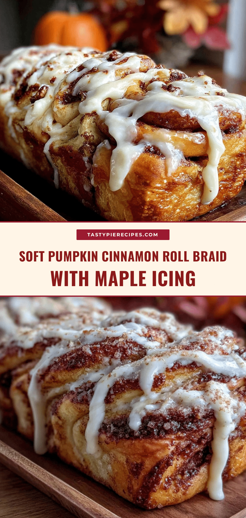 pumpkin cinnamon roll braid recipe