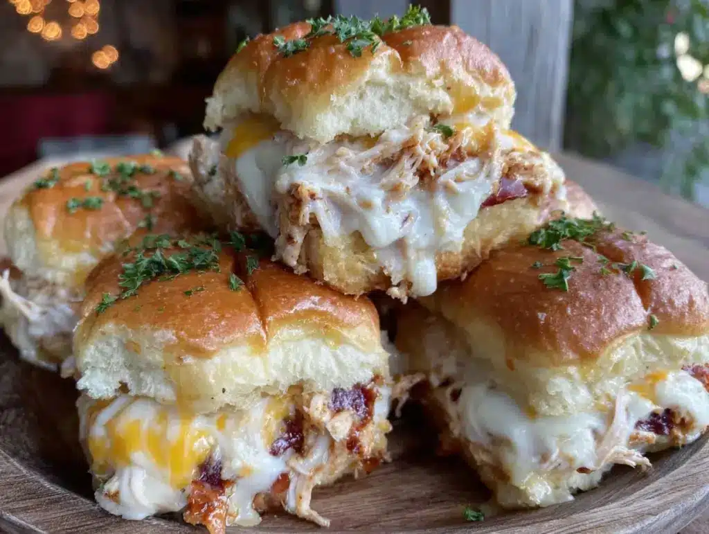 slow cooker ranch crack chicken sandwiches - featured image