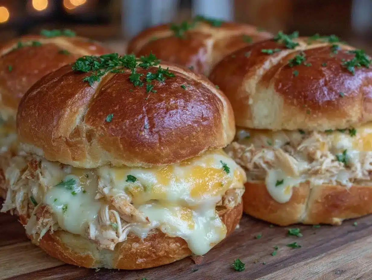 slow cooker ranch crack chicken sandwiches preparation steps