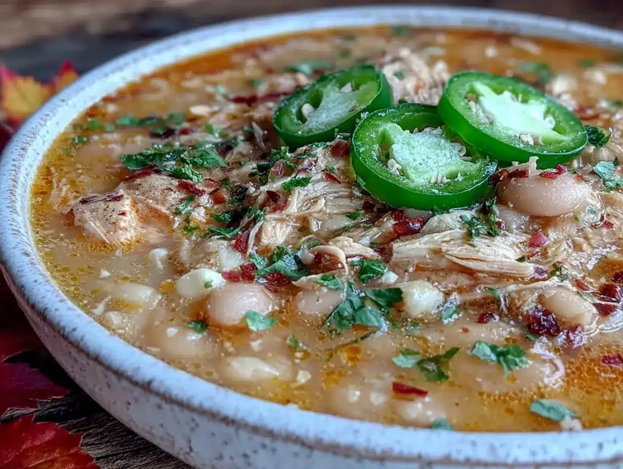 slow cooker white bean chicken soup preparation steps