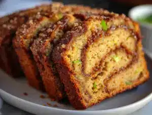 snickerdoodle zucchini bread - featured image