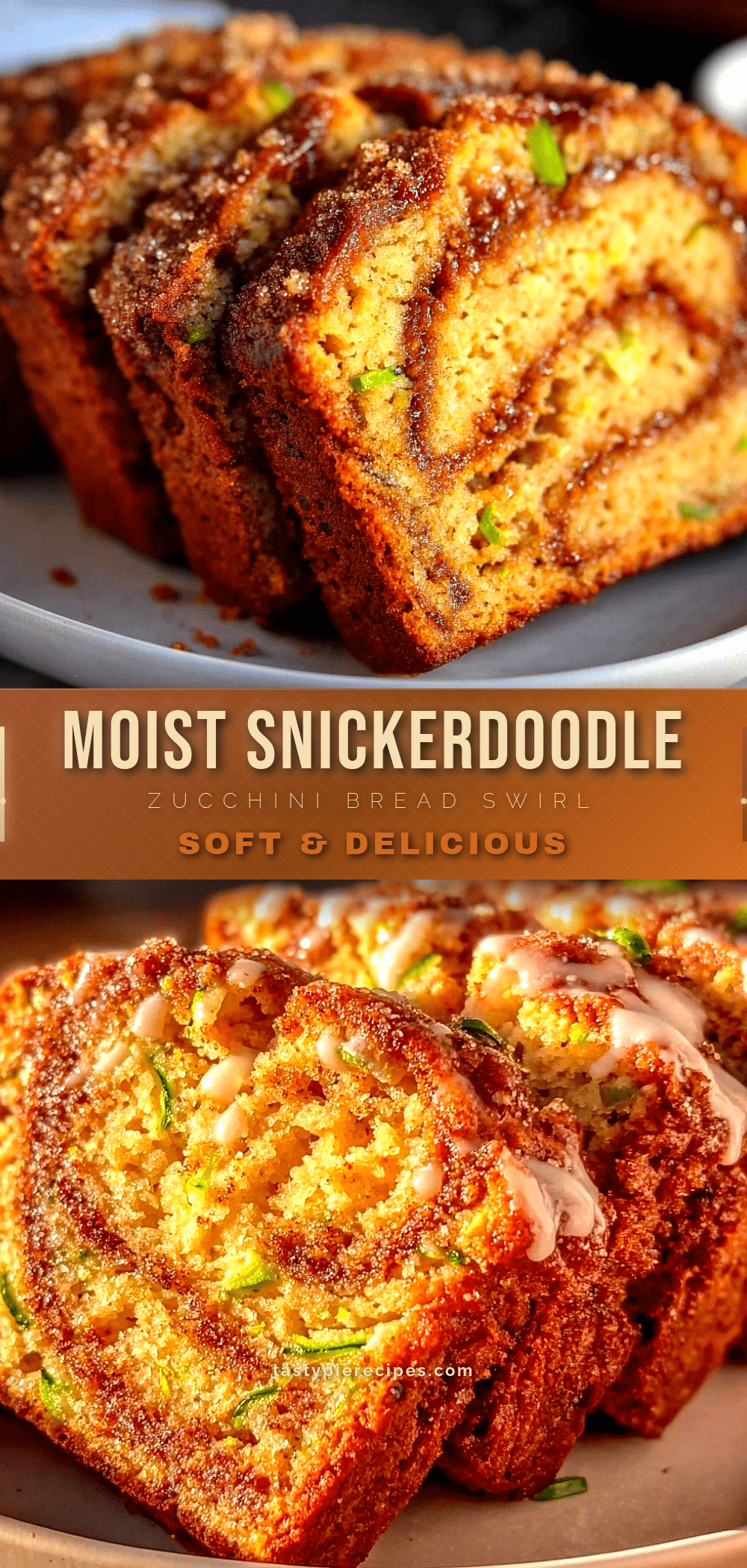 snickerdoodle zucchini bread recipe