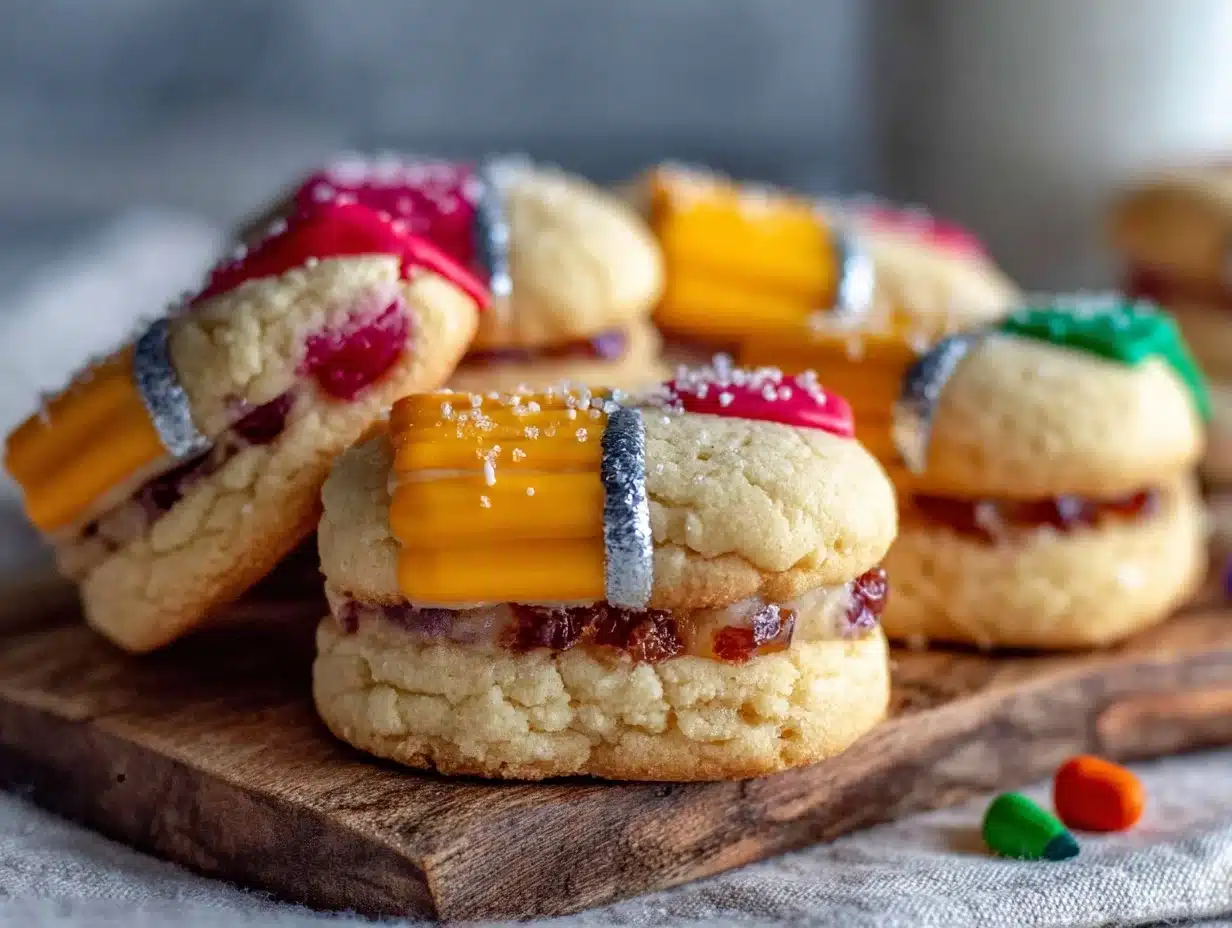 soft-baked pencil sugar cookies - featured image