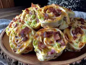 bacon ranch pinwheel bites - featured image