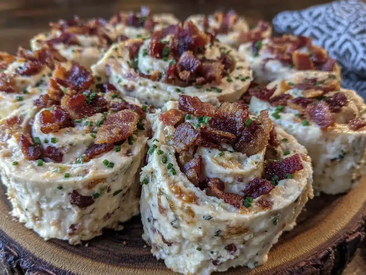 bacon ranch pinwheel bites preparation steps