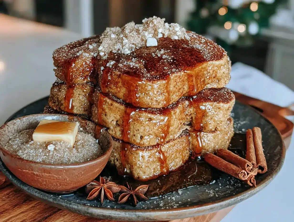 Fluffy Cinnamon Sugar Sourdough Discard Pancakes preparation steps