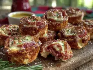 ham and cheese pretzel pinwheel bites - featured image