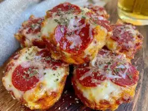 homemade pizza bites - featured image