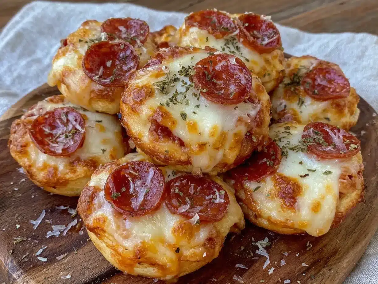 homemade pizza bites preparation steps