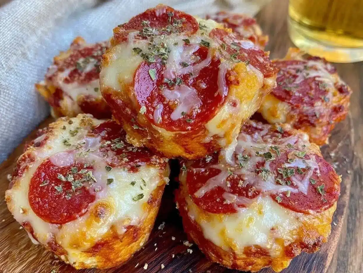homemade pizza bites - featured image